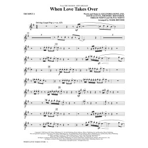 When Love Takes Over (from The Passion: New Orleans) - Trumpet 2